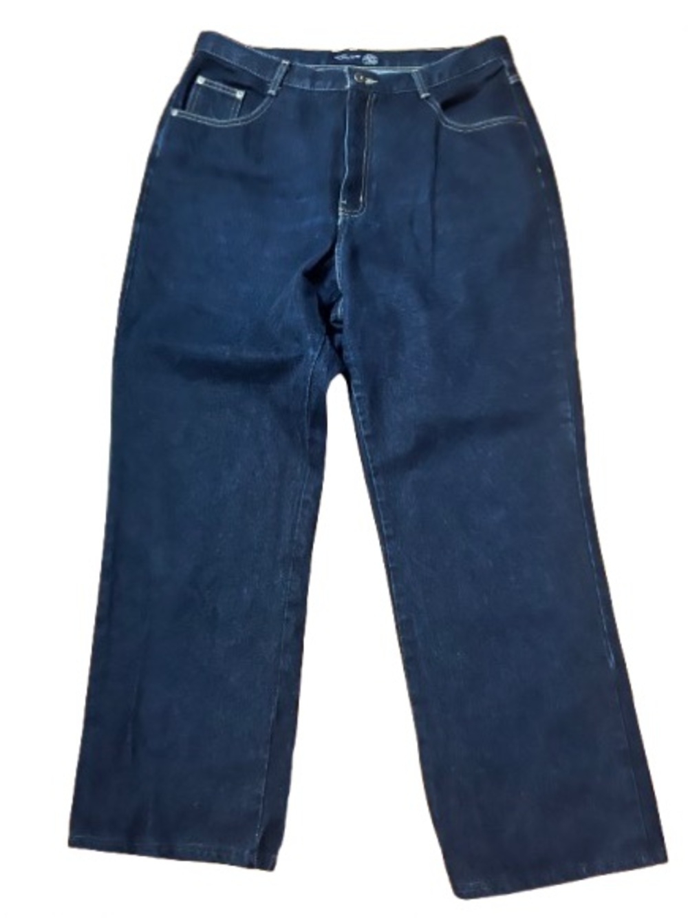 Venezia Jeans Clothing Co Straight-Leg Blue Denim Jeans Size 16